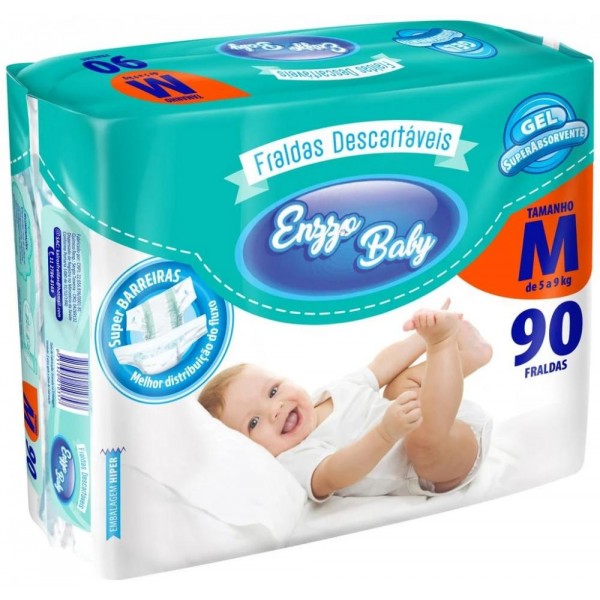 Fralda Infantil Enzo Baby M